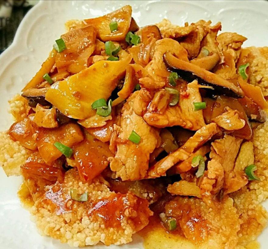 鍋巴肉片簡單又好吃，讓你愛上這樣一道獨特味道的美食